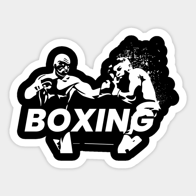 Boxing gym fight club Sticker by lkn